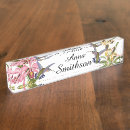 Search for antique name plates Floral