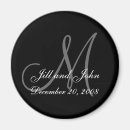 Search for monogram names date invitations Groom