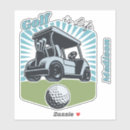 Search for retro golfer stickers Illustration