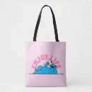Search for cookie monster sesame street tote bags Blue muppet