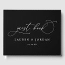 Search for classic wedding guest books Modern