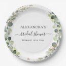 Search for boho bridal shower plates Watercolor