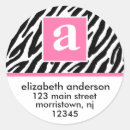 Search for monogram zebra pattern Address
