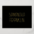 Search for wedding table names postcards Gold