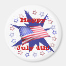 Search for independence day magnets Red white and blue