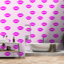 Search for purple lips art Kiss