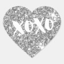 Search for faux silver glitter wedding stickers Stylish