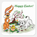 Search for kids easter stickers Rabbit