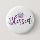 Search for floral blessings badges Christian