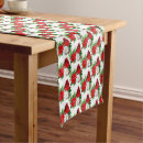 Search for red cardinal table runners Poinsettia