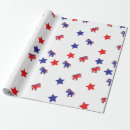 Search for democrat wrapping paper Political