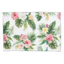 Search for palm leaf pillowcases Watercolor
