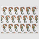 Search for seahorse tissue paper Pattern