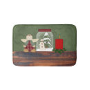 Search for country christmas bath mats Snowman