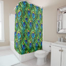 Search for peacock blue shower curtains Green