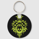 Search for skull green key rings Gothic