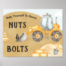 Search for construction birthday signs Excavator