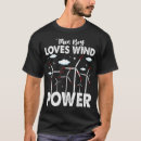 Search for wind turbine tshirts Windmill