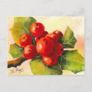 Search for holly berry postcards Red berries