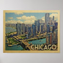 Search for vintage chicago posters Skyline