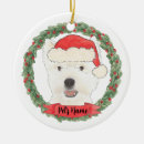 Search for westie christmas tree decorations West highland terrier