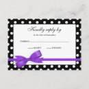 Search for dot rsvp cards Bat mitzvah