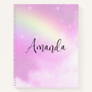 Search for pink fluffy notebooks Whimsical