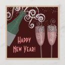 Search for champagne glass new years eve invitations Bubbles