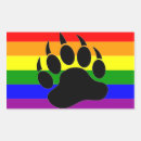 Search for rainbow paws stickers Gay