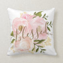 Search for blush pink floral cushions Feminine