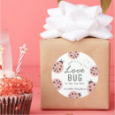 Search for pink ladybug stickers Love bug