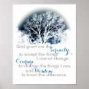 Search for serenity prayer art Blue