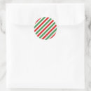 Search for red candy cane stripes stickers Green