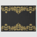 Search for shiny tissue paper Black and gold