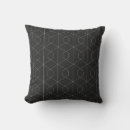Search for black white geometric cushions Vintage