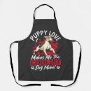 Search for cool dog aprons Wolf
