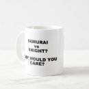 Search for samurai mugs Knight