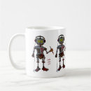 Search for cute robot mugs Illustration