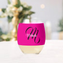 Search for hot pink barware Black and white