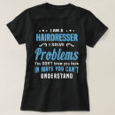 Search for hairdresser tshirts Job