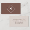 Search for earthy business cards Simple basic plain clean