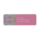Search for kaleidoscope return address labels Geometric