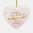 Search for will you be my bridesmaid christmas tree decorations Modern