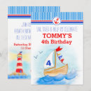 Search for fourth 4x6 invitations Blue