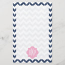 Search for monogram stationery paper Girly
