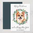Search for pembroke welsh corgi christmas cards Dog