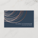 Search for navy and rose gold business cards Beauty