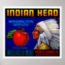 Search for indian head posters Advertising