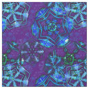 Search for snowflake fabric Blue