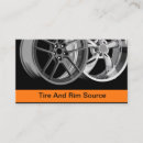 Search for rim business cards Mechanic